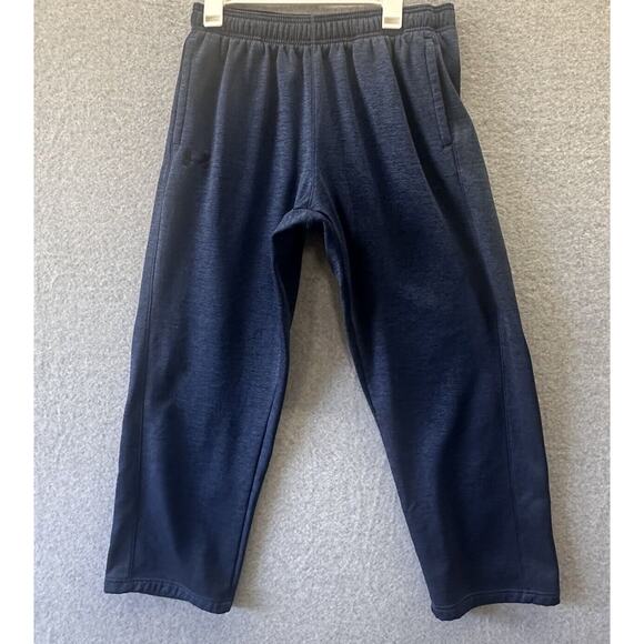 Under Armour Storm Pants Mens Large Loose Coldgear Baggy Wide Leg Sweatpants - Picture 1 of 3
